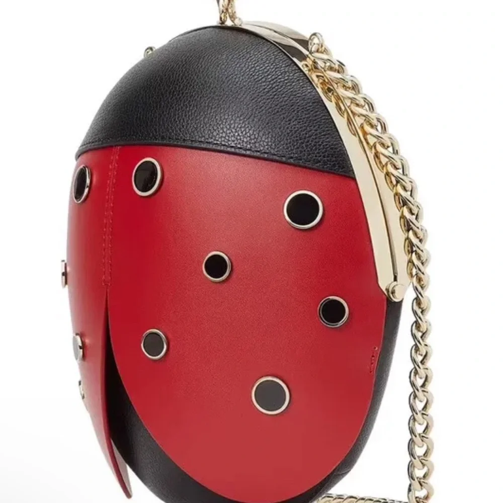 Kate Spade Dottie 3D Ladybug Crossbody Bag Novelty Purse Handbag - Picture 7 of 7